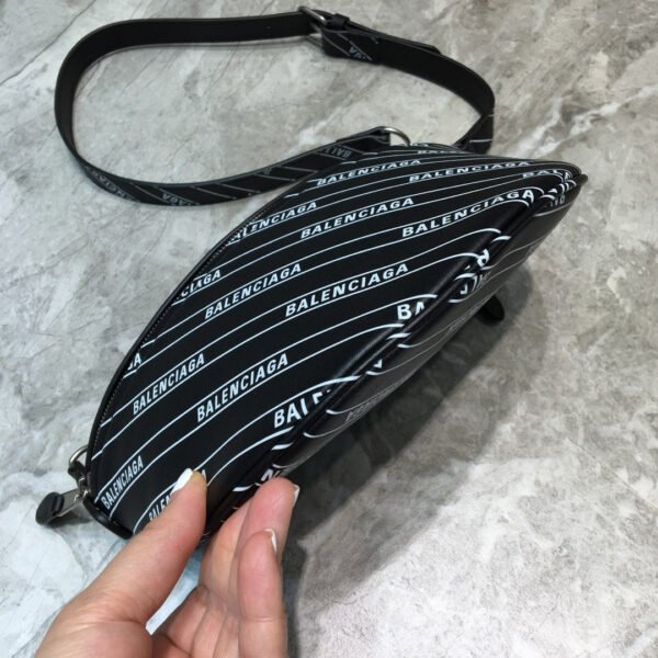 Balen Souvenir XS Belt Bag In Black, For Women,  Bags 9.5in/24cm - Image 7