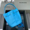 Balen Le Cagole Medium Bucket Bag In Light Blue, For Women,  Bags 11.8in/30cm - Image 8