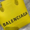 Balen Ville XXS Tote Bag In Yellow, For Women,  Bags 8.3in/21cm - Image 7