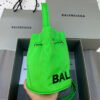 Balen Le Cagole Medium Bucket Bag In Green, For Women,  Bags 11.8in/30cm - Image 7