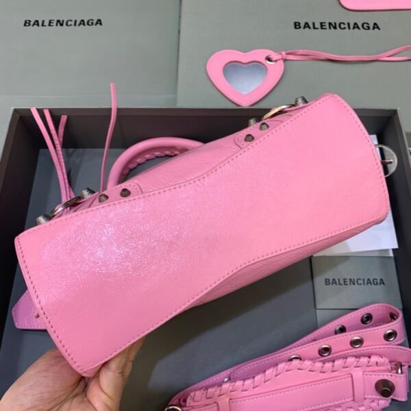 Balen Neo Cagole XS Handbag In Pink, For Women,  Bags 10.2in/26cm 700940210B05812 - Image 5