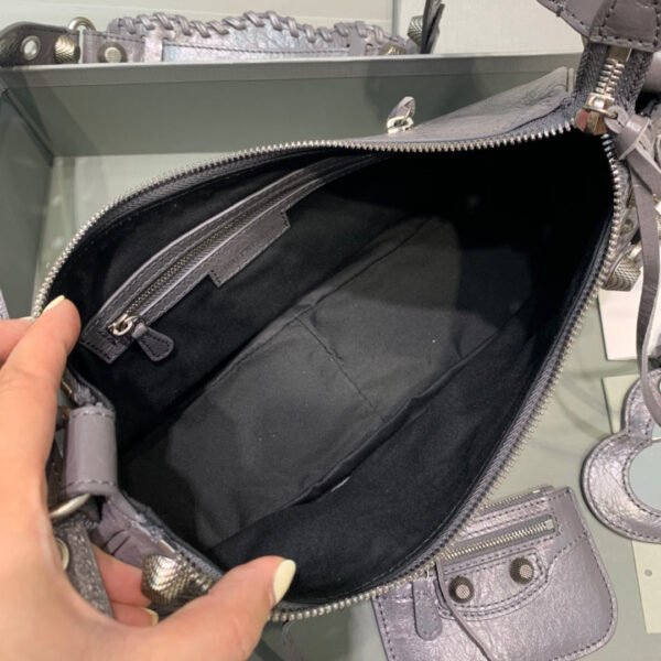 Balen Le Cagole XS Shoulder Bag In Gray, For Women,  Bags 13in/33cm - Image 8