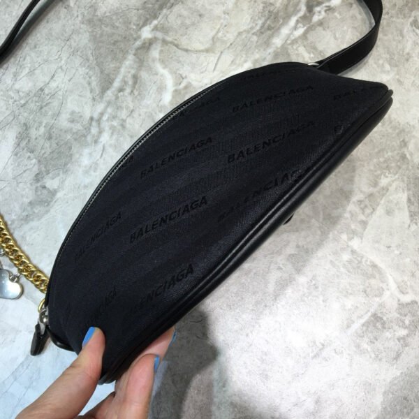 Balen Souvenir XS Belt Bag In Black, For Women,  Bags 9.5in/24cm - Image 8