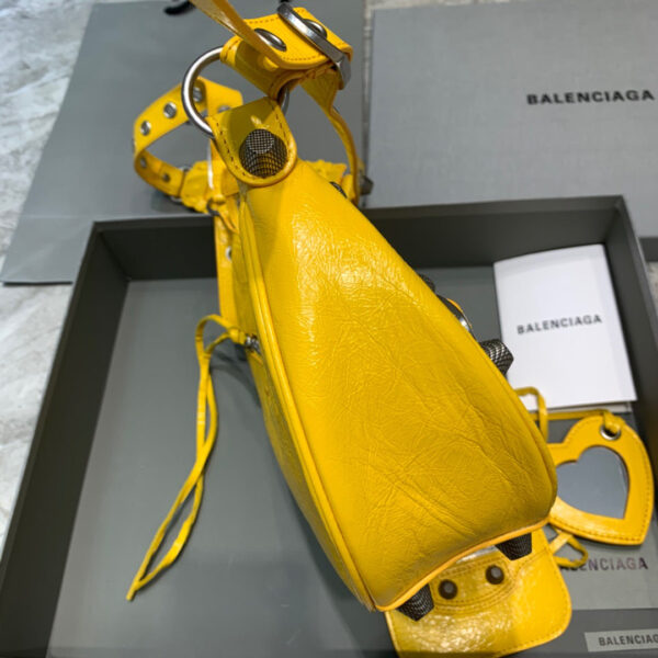 Balen Le Cagole XS Shoulder Bag In Yellow, For Women,  Bags 13in/33cm - Image 2