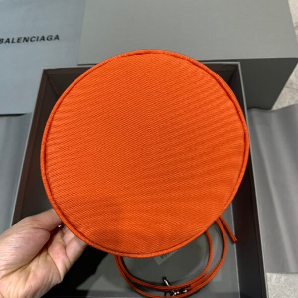 Balen Le Cagole Medium Bucket Bag In Orange, For Women,  Bags 11.8in/30cm - Image 7