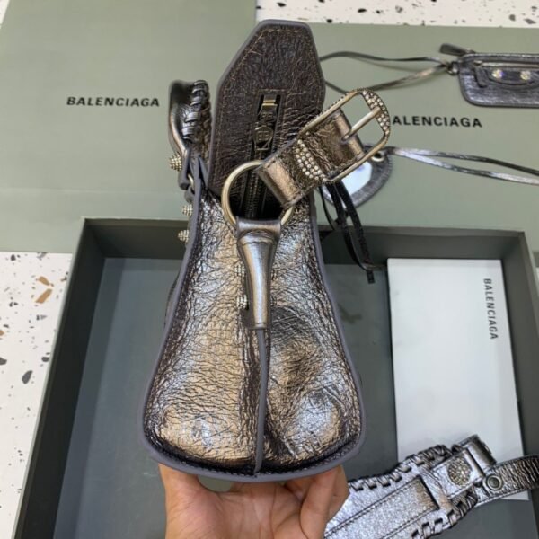 Balen Neo Cagole XS Handbag In Grey, For Women,  Bags 10.2in/26cm - Image 6