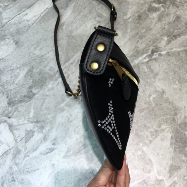 Balen Souvenir XS Belt Bag In Black, For Women,  Bags 9.5in/24cm - Image 7