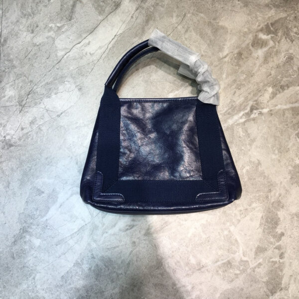 Balen Navy XS Tote Bag In Blue, For Women,  Bags 12.6in/32cm - Image 6