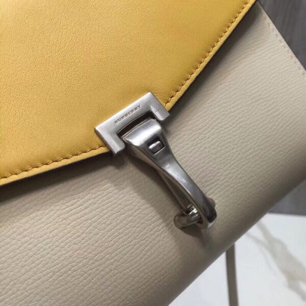 BB Small Macken Colorblock Crossbody Beige/Yellow Bag For Women, Bags 9.5in/24cm - Image 9