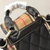 BB Medium Rucksack In Vintage Check Cotton Canvas-Sandy For Women, Bags 13in/33cm - Image 6