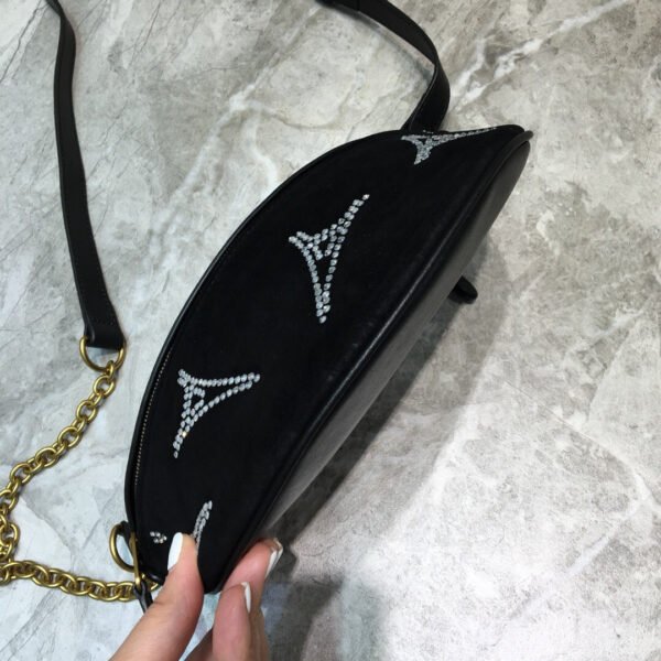 Balen Souvenir XS Belt Bag In Black, For Women,  Bags 9.5in/24cm - Image 4