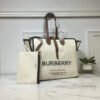 BB The Large Soft Cotton Canvas Belt Bag Brown For Women, Women’s Bags 16.5in/42cm - Image 8