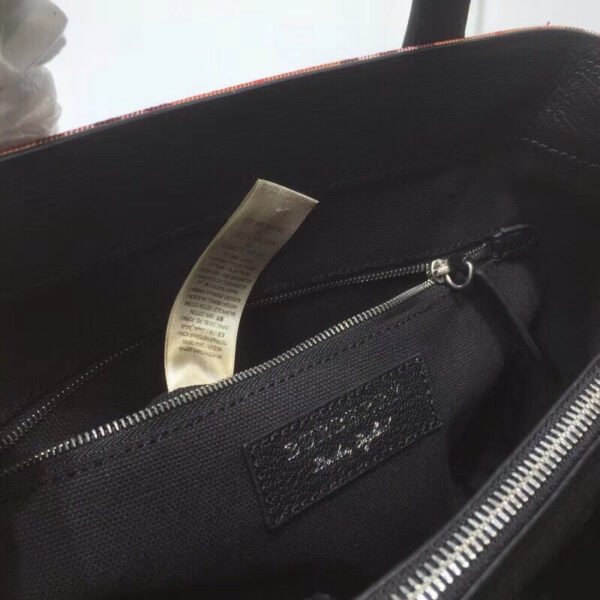 BB House Check Derby Medium Banner Purse Tote Black For Women, Women’s Bags 14in/35cm - Image 8