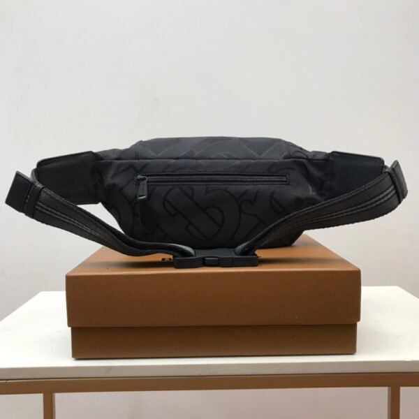 BB Monogram Recycled Polyester Sonny Bum Bag Black For Men, Bags 12.2in/31cm - Image 7
