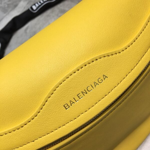 Balen Souvenir XXS Belt Bag In Yellow, For Women,  Bags 11.8in/30cm - Image 7