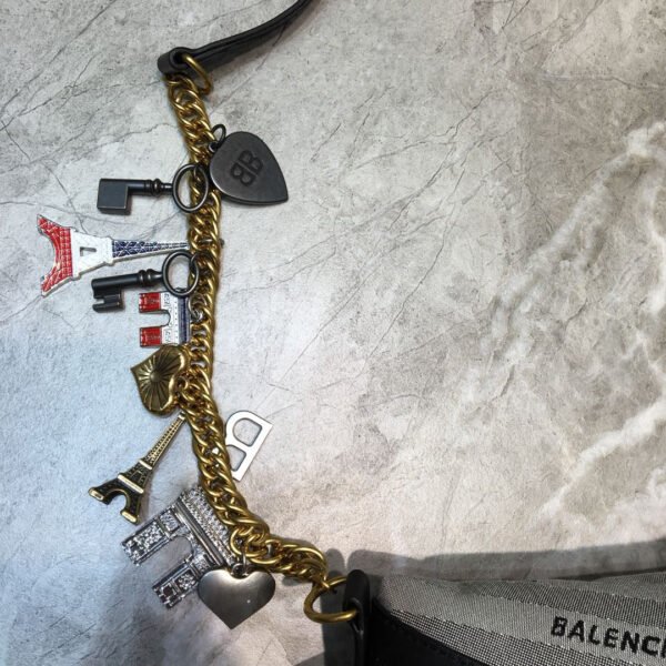 Balen Souvenir XS Belt Bag In Gray, For Women,  Bags 9.5in/24cm - Image 7