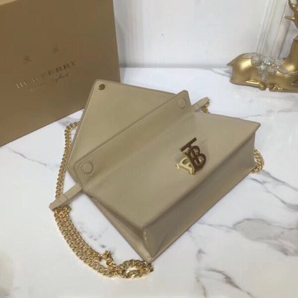 BB Small Tb Envelope Clutch Beige By British Heritage For Women, Bags 10.2in/26cm - Image 4