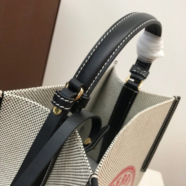 BB PeGucciy Small Canvas Bag Gray For Women, Bags 9.8in/25cm - Image 5