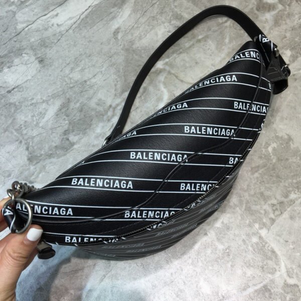 Balen Souvenir XS Belt Bag In Black, For Women,  Bags 9.5in/24cm - Image 6
