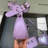 Balen Le Cagole XS Shoulder Bag In Light Purple, For Women,  Bags 10.2in/26cm 67130923EBY5306 - Image 7