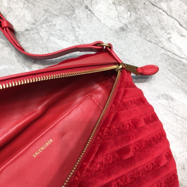 Balen Souvenir XXS Belt Bag In Red, For Women,  Bags 11.8in/30cm - Image 6