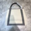 Balen Navy Medium Cabas Tote Bag In Gray, For Women,  Bags 14.1in/36cm - Image 5