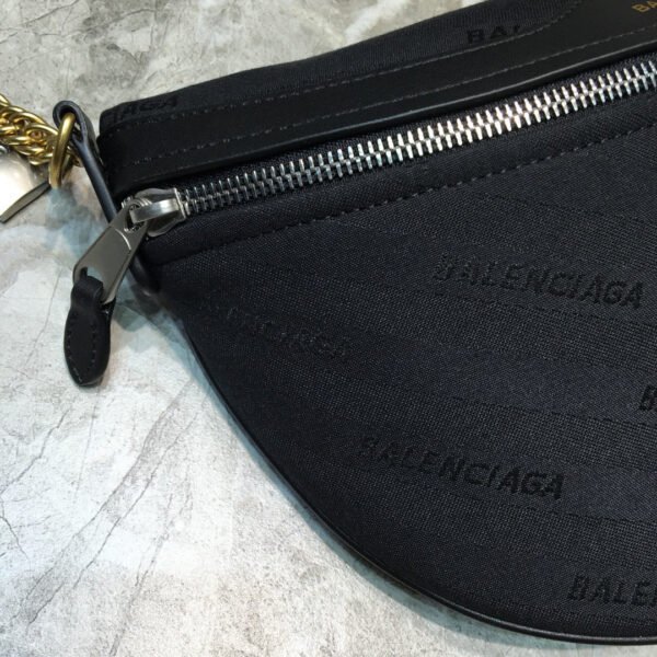 Balen Souvenir XS Belt Bag In Black, For Women,  Bags 9.5in/24cm - Image 7