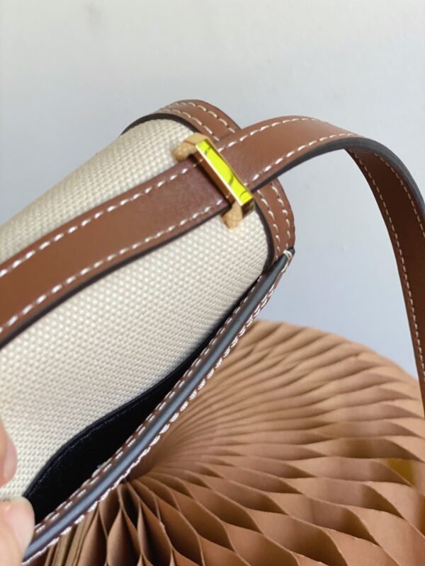 BB Robin Bag Cotton Canvas Cream For Women, Bags 7.5in/14cm 80316491 - Image 8