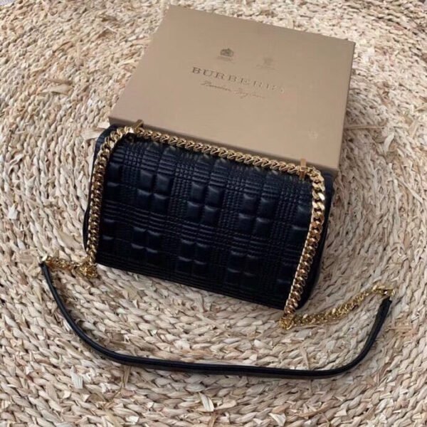 BB Quilted Medium Lola Bag Monogram Black For Women, Bags 11in/28cm 80217011 - Image 8