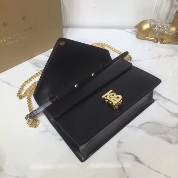 BB Small Tb Envelope Clutch Black By British Heritage For Women, Bags 10.2in/26cm - Image 10