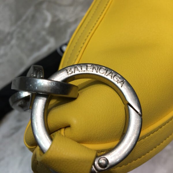 Balen Souvenir XXS Belt Bag In Yellow, For Women,  Bags 11.8in/30cm - Image 6