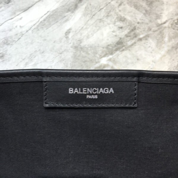 Balen Navy Medium Cabas Tote Bag In Black, For Women,  Bags 14.1in/36cm 5812922HH3N9260 - Image 5