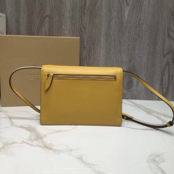 BB Small Macken Colorblock Crossbody Beige/Yellow Bag For Women, Bags 9.5in/24cm - Image 5