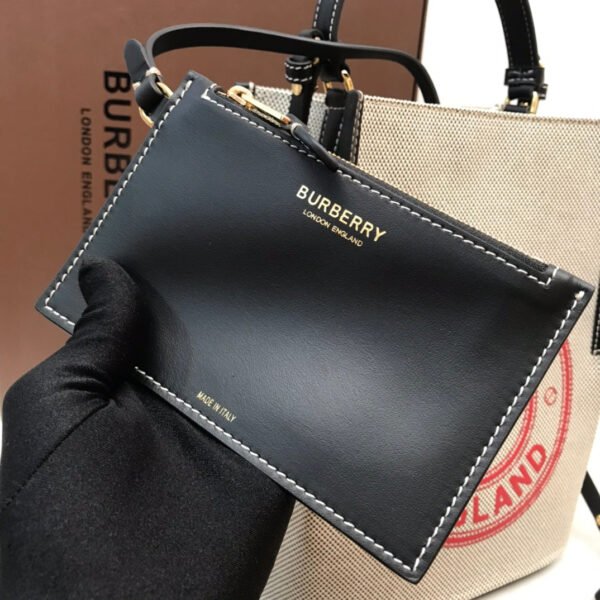 BB PeGucciy Small Canvas Bag Gray For Women, Bags 9.8in/25cm - Image 8