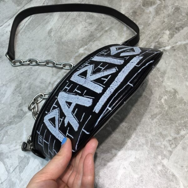 Balen Souvenir XS Belt Bag In Black, For Women,  Bags 9.5in/24cm - Image 8