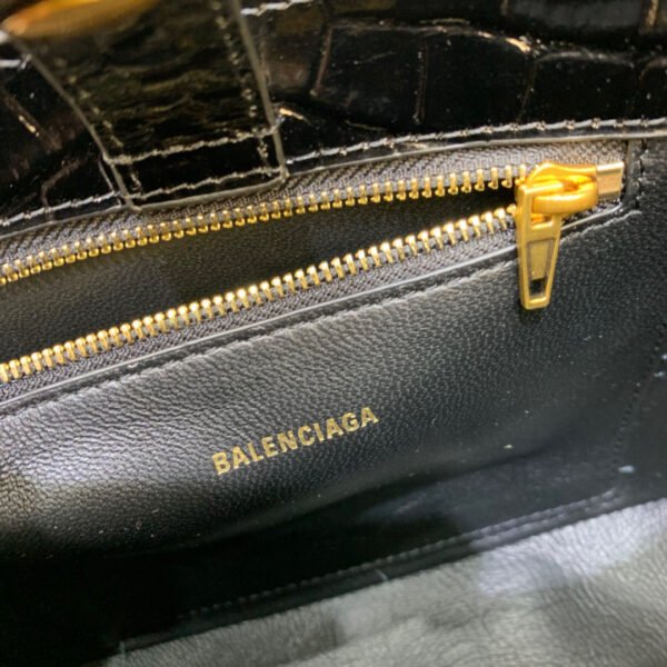 Balen XX Small Hobo Bag In Black, For Women,  Bags 7.8in/20cm 6955892108X1000 - Image 5