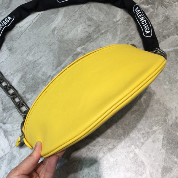 Balen Souvenir XXS Belt Bag In Yellow, For Women,  Bags 11.8in/30cm - Image 3
