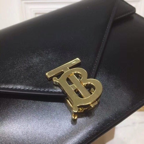 BB Small Tb Envelope Clutch Black By British Heritage For Women, Bags 10.2in/26cm - Image 8