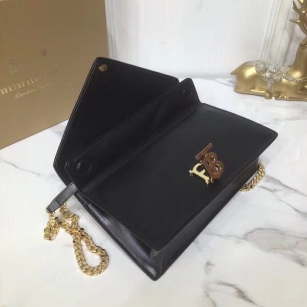 BB Small Tb Envelope Clutch Black By British Heritage For Women, Bags 10.2in/26cm - Image 4