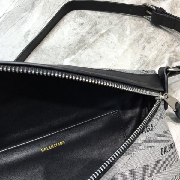Balen Souvenir XS Belt Bag In Gray, For Women,  Bags 9.5in/24cm - Image 3