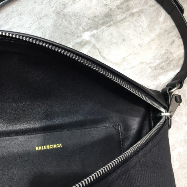 Balen Souvenir XS Belt Bag In Black, For Women,  Bags 9.5in/24cm - Image 5