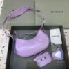 Balen Le Cagole XS Shoulder Bag In Light Purple, For Women,  Bags 10.2in/26cm 67130923EBY5306 - Image 5