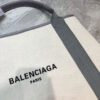 Balen Navy Medium Cabas Tote Bag In Gray, For Women,  Bags 14.1in/36cm - Image 4