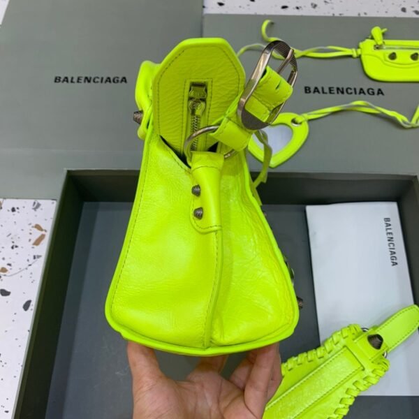 Balen Neo Cagole XS Handbag In Light Green, For Women,  Bags 10.2in/26cm - Image 5