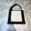 Balen Navy Small Cabas Tote Bag In Black, For Women,  Bags 18.5in/47cm 3399332HH3N9260 - Image 3