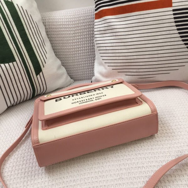 BB Mini Two-tone Canvas And Pocket Bag PiNike For Women, Bags 10.4in/26.5cm - Image 4