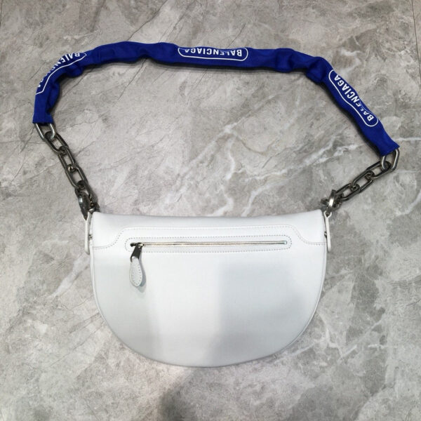 Balen Souvenir XXS Belt Bag In White, For Women,  Bags 11.8in/30cm - Image 8