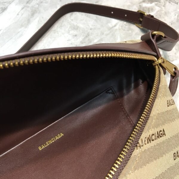 Balen Souvenir XS Belt Bag In Brown, For Women,  Bags 9.5in/24cm - Image 4