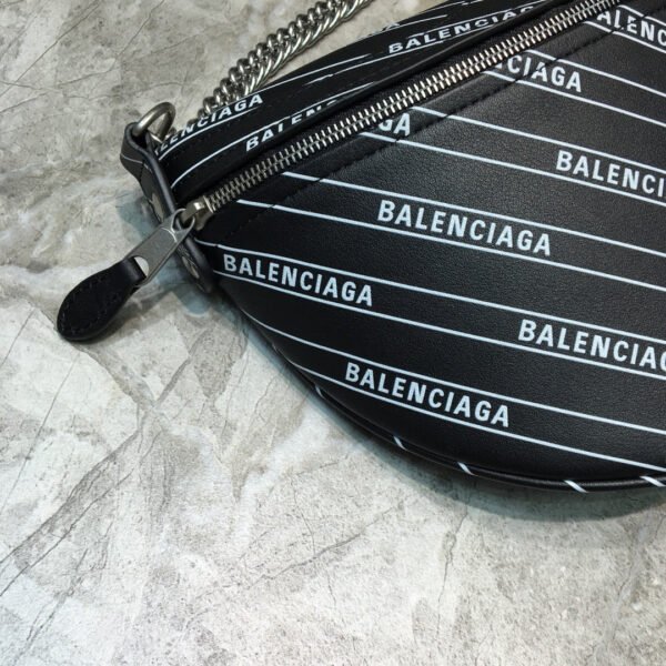 Balen Souvenir XS Belt Bag In Black, For Women,  Bags 9.5in/24cm - Image 2