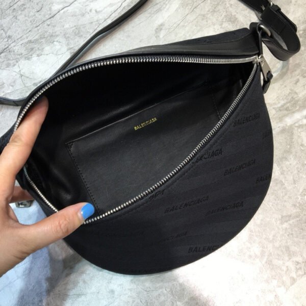 Balen Souvenir XS Belt Bag In Black, For Women,  Bags 9.5in/24cm - Image 3